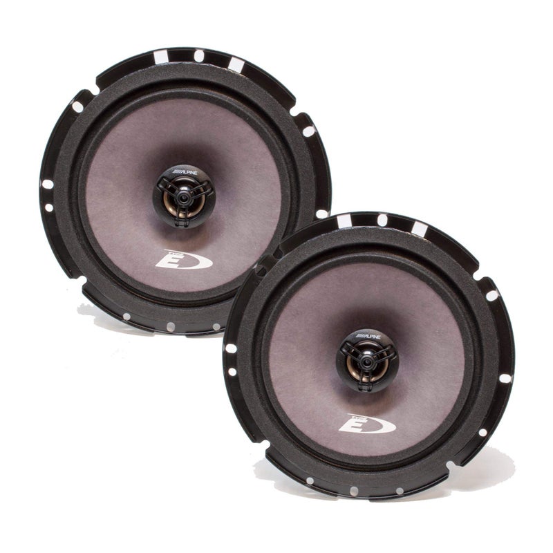 Alpine SXE-1726S SXE Series 6.5" 40 Watts RMS Power 4 Ohms 2-Way Coaxial Speakers (Pair) - Image 1